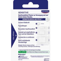 Hansaplast Sensitive Pflaster hypoallergen Strips, 40 St