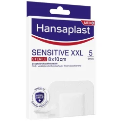 Hansaplast SENSITIVE XXL Wundverband steril 8x10 cm, 5 St