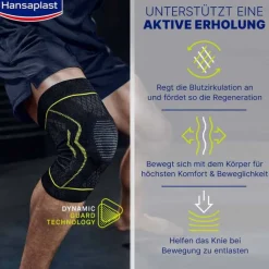 Hansaplast Sport Knie-Bandage Größe S/M, 1 St
