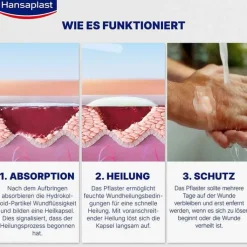 Hansaplast Zweite Haut Schutz Pflaster, 6 St