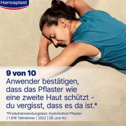 Hansaplast Zweite Haut Schutz Pflaster gross, 3 St