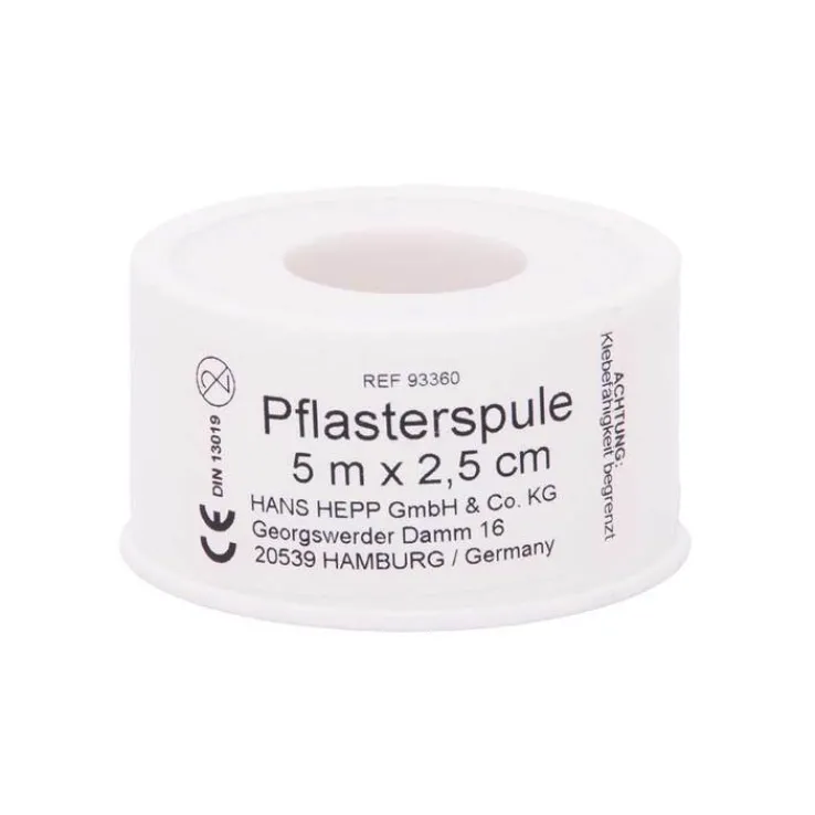 Heftpflaster Kunstseide 5mx2,5cm DIN 13019-EL, 1 St