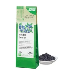 Heidelbeeren Arzneitee Myrtilli fructus bio Salus, 100 g