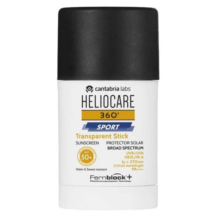 Heliocare 360° Sport Transparent Stick SPF 50 + , 25 g