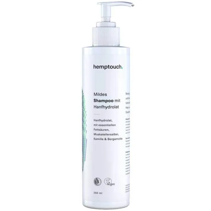 Hemptouch mildes Shampoo mit Hanfhydrolat, 250 ml