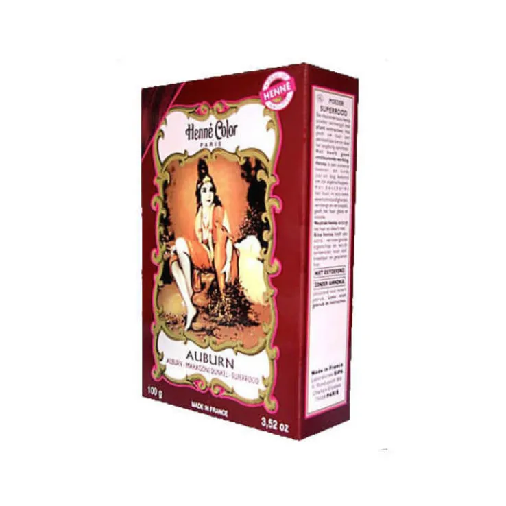 Henna Color Pulver mahagoni dunkel Auburn, 100 g