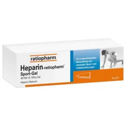 Heparin Ratiopharm Sport Gel, 50 g