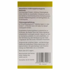 Hepatosan 1600 Tabletten Ergänzungsfuttermittel für Hund und Katze, 120 St