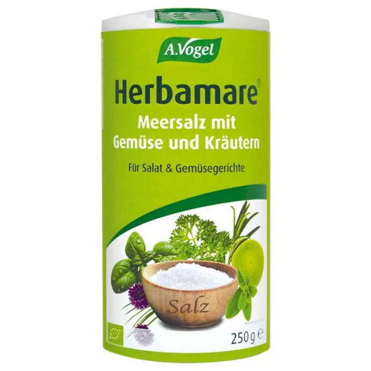 HERBAMARE Meersalz mit Gemüse und Kräutern A.Vogel, 250 g