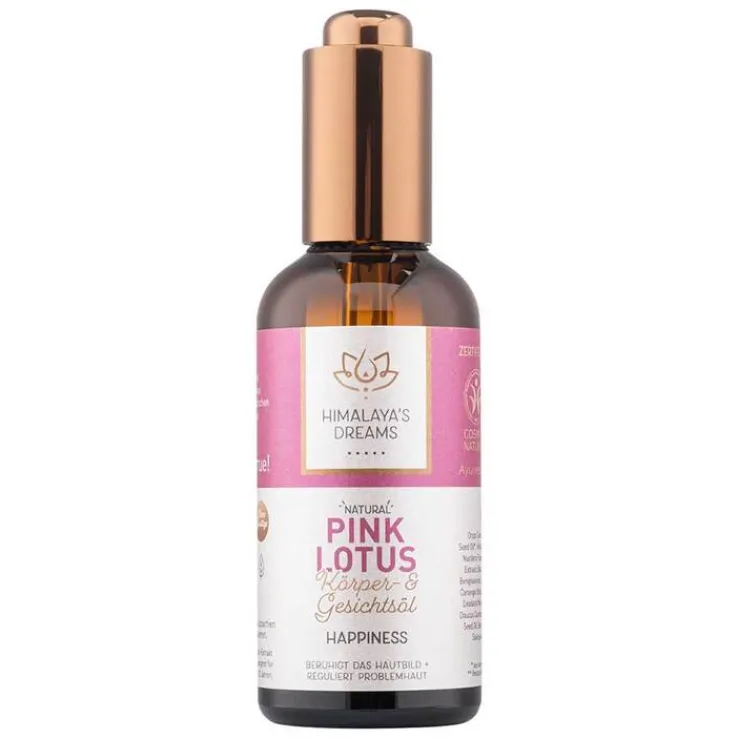 Himalayas Dreams Ayurveda Körper & Gesichtsöl pink Lotus, 100 ml