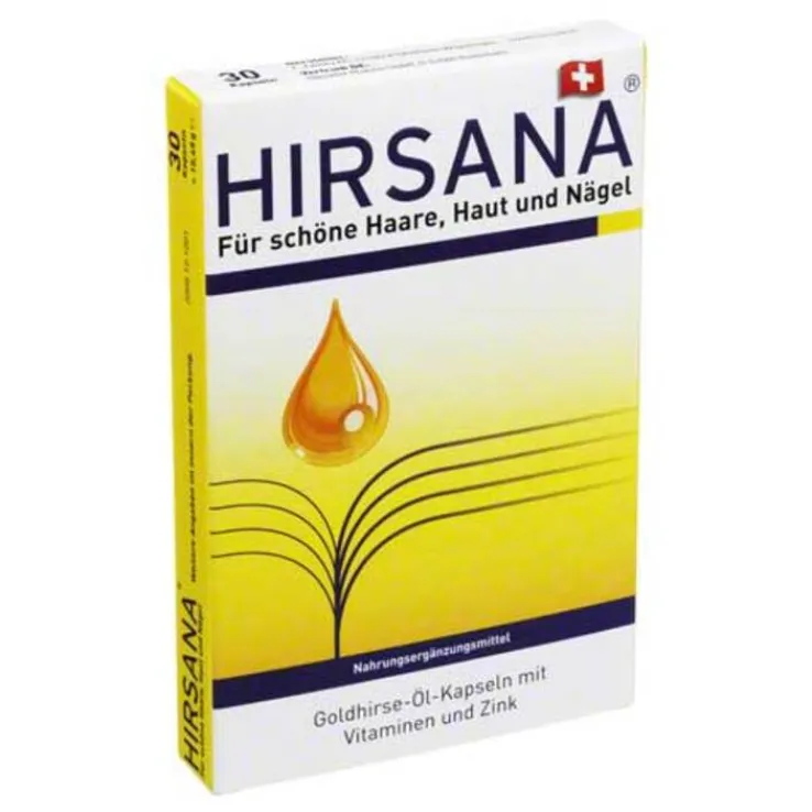 Hirsana Goldhirse Öl Kapseln, 30 St
