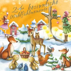 H&S Adventskalender Stern Filterbeutel, 24 St