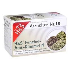H&S Fenchel-Anis-Kümmel N Filterbeutel, 20X2.0 g