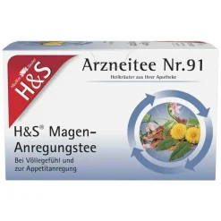 H&S® Magen-Anregungstee Filterbeutel, 20X2.0 g
