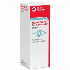 Hyaluron AL Gel Augentropfen 3 mg / ml, 1X10 ml