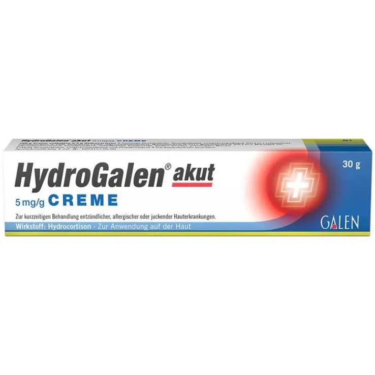 HydroGalen® akut 5 mg/g Creme, 30 g