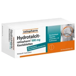 Hydrotalcit ratiopharm 500 mg Kautabletten, 100 St