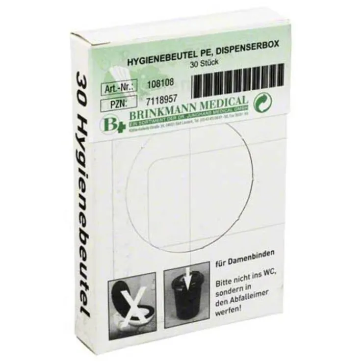 Hygienebeutel PE Dispenser Box, 30 St