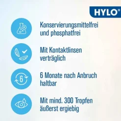 HYLO COMOD Augentropfen , 2x 2x10 ml
