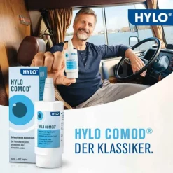 HYLO COMOD Augentropfen , 2X10 ml