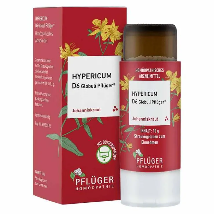 Hypericum D6 Globuli Pflüger Dosierspender, 10 g