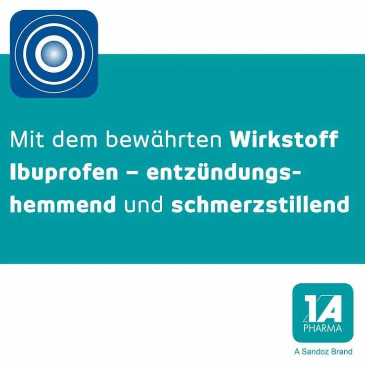 Ibu 400 akut – 1 A Pharma® Filmtabletten, 50 St