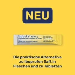 Ibubeta 400 mg Suspension zum Einnehmen im Beutel, 20 St