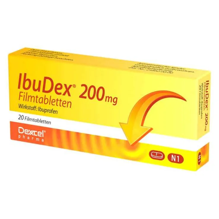 Ibudex 200 mg Filmtabletten, 20 St