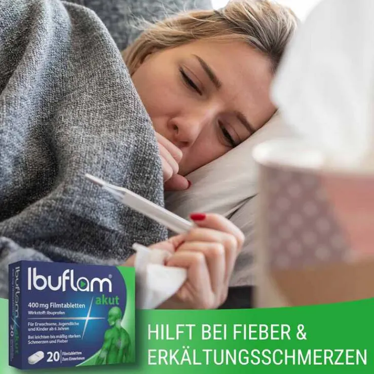 Ibuflam® akut 400 mg Filmtabletten, 50 St