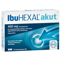 IbuHexal akut 400 mg Filmtabletten, 10 St
