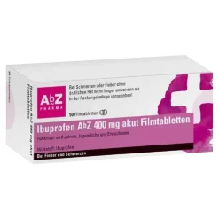 Ibuprofen AbZ 400 mg akut Filmtabletten, 50 St
