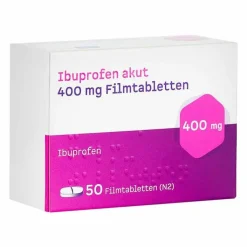 Ibuprofen akut 400 mg Filmtabletten, 50 St