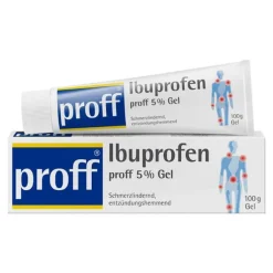 Ibuprofen proff 5% Gel, 100 g