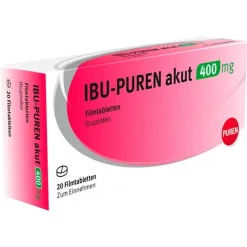 Ibu-Puren akut 400 mg Filmtabletten, 20 St