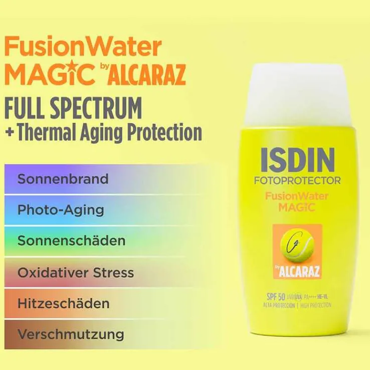 ISDIN Fotoprotector Fusion Water Magic Alcaraz LSF 50, 50 ml