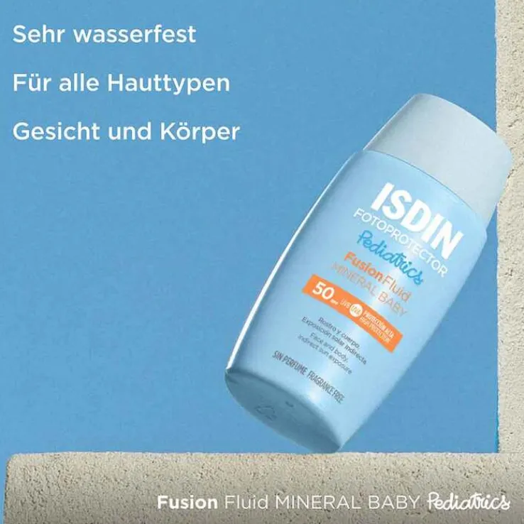 Isdin Fotoprotector Pediatrics Fusion Fluid Mineral Baby SPF 50, 50 ml