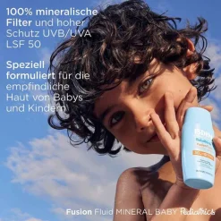 Isdin Fotoprotector Pediatrics Fusion Fluid Mineral Baby SPF 50, 50 ml