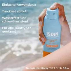 ISDIN Fotoprotector Wet Skin Spray LSF 30, 250 ml