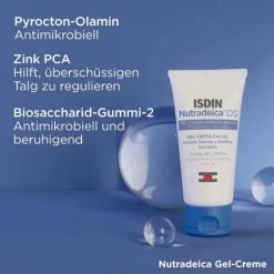 ISDIN Nutradeica Gel-Creme Gesicht, 50 ml