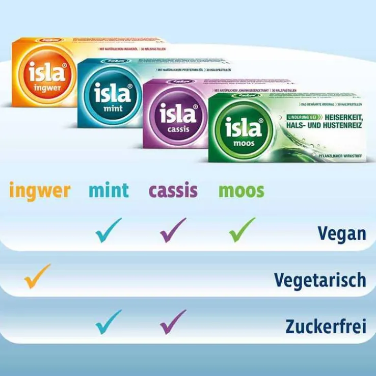 isla® ingwer Pastillen, 30 St