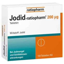Jodid-ratiopharm® 200 µg Tabletten, 100 St