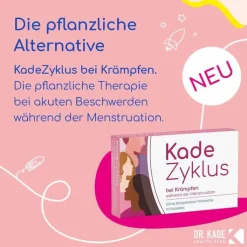 KadeZyklus bei Krämpfen während der Menstruation, 10 St