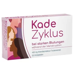 KadeZyklus bei starken Blutungen während der Menstruation, 20 St