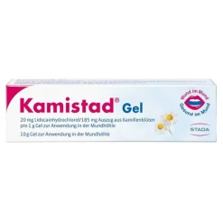 Kamistad Gel bei Zahnfleischentzündungen und Aphten, 10 g
