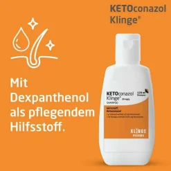 KETOconazol Klinge® Shampoo 20 mg/g, 120 ml
