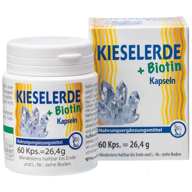 Kieselerde + Biotin Kps., 60 St
