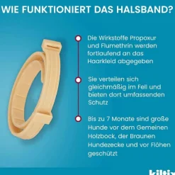Kiltix für große Hunde Halsband, 1 St
