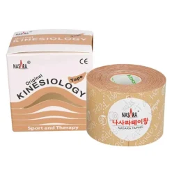 Kinesiotape Nasara 5cmx5m beige, 1 St