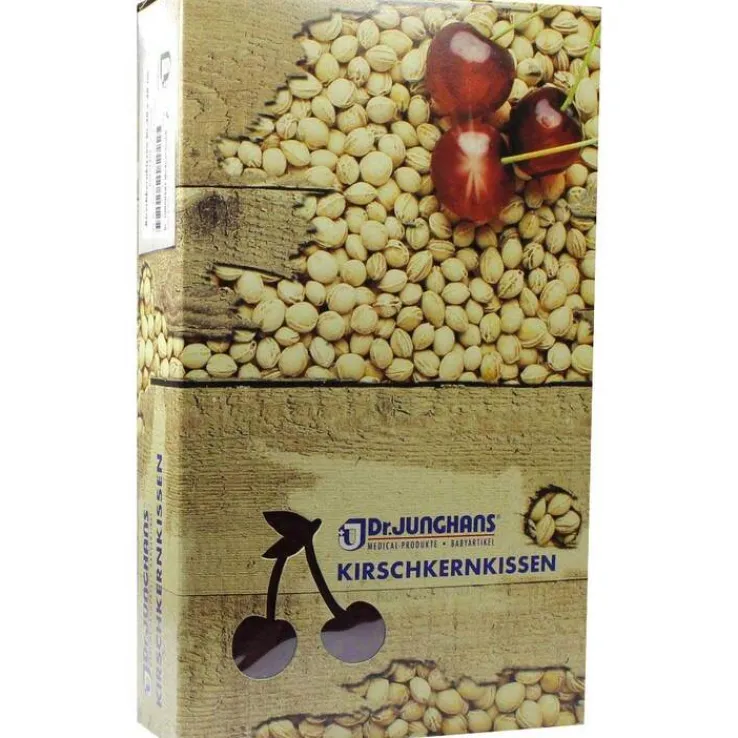 Kirschkernkissen 20x30 cm mit Flausch bordeaux, 1 St