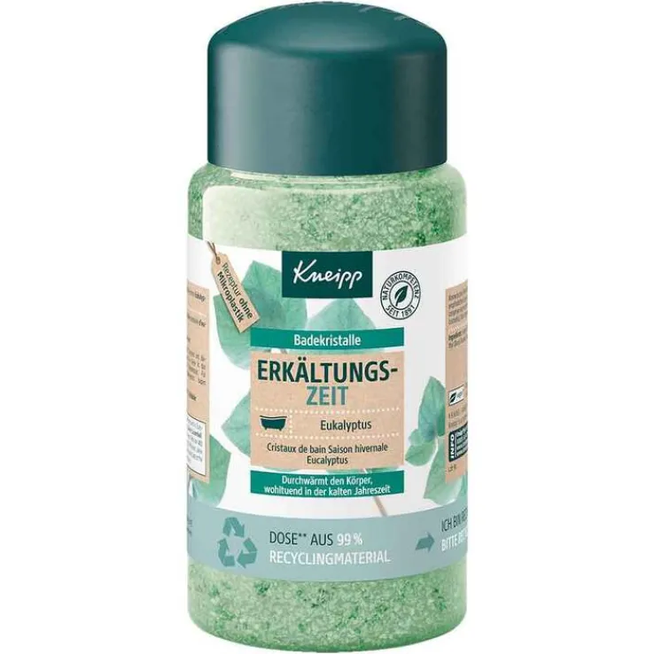 Kneipp Badekristalle Erkältungszeit Eukalyptus, 600 g